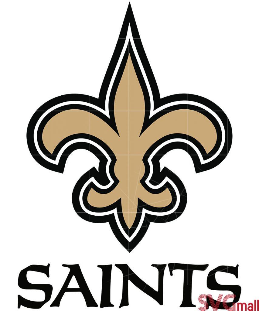 New Orleans Saints Logo Svg Free Download - Files For Cricut & Silhouette