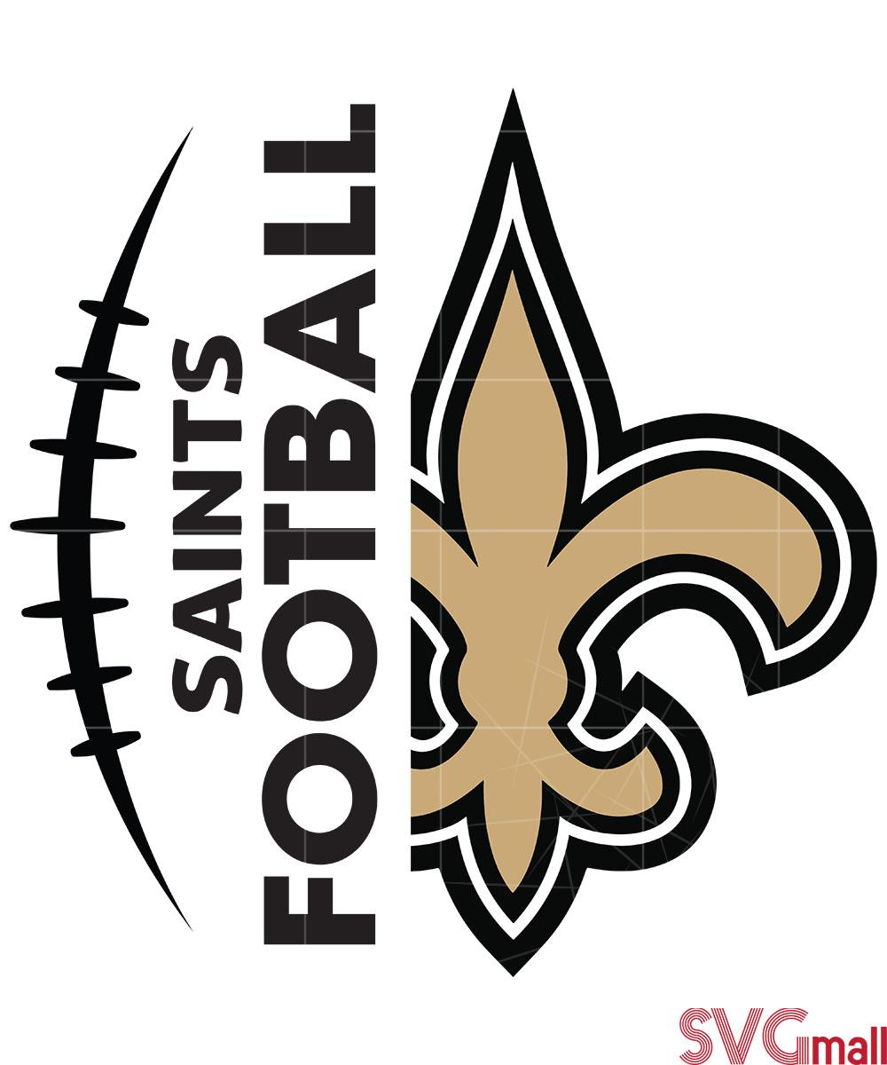 New Orleans Saints Logo Design Bundle Files For Cricut & Silhouette