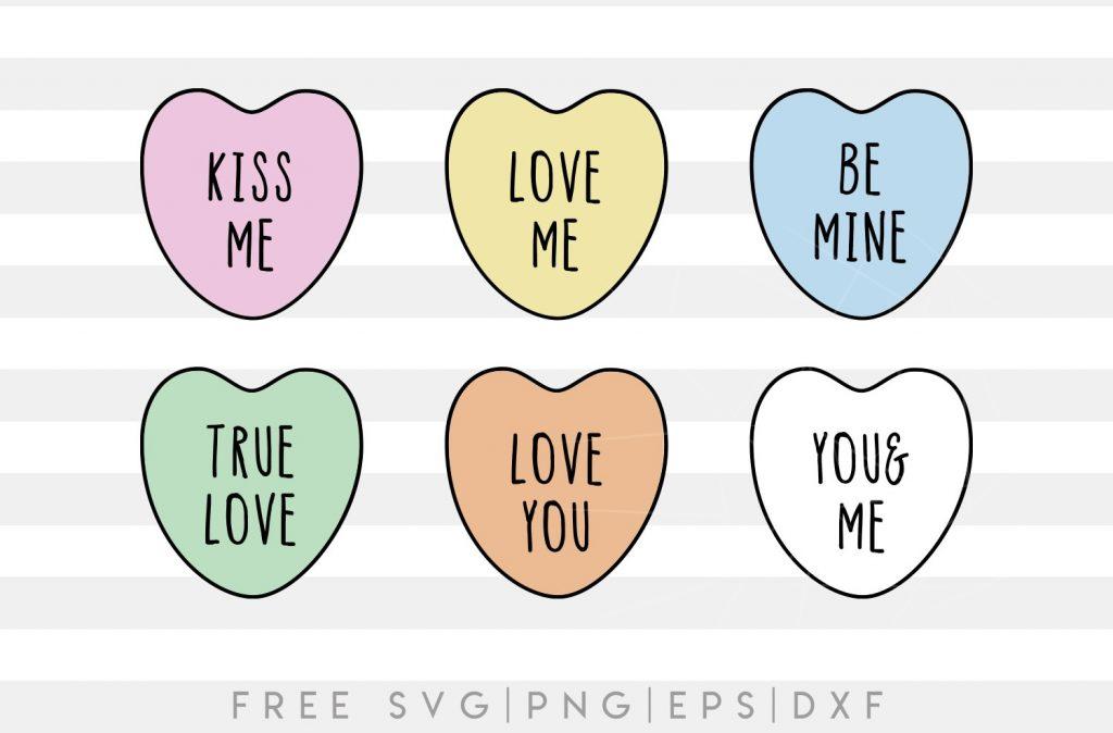VALENTINE’S CANDY SVG, PNG, EPS & DXF