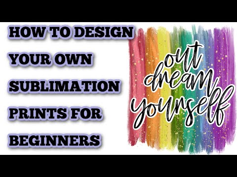 How to design your own Sublimation prints – Beginner tutorial – Easy designs – sublimation designer | Inkscape Tutorials For Beginners
