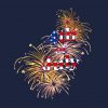 4th of July Fireworks Ladies PNG Free Download