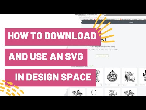 How to Download and use an SVG in Cricut Design Space - Files For