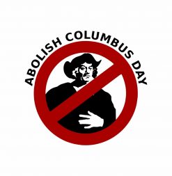 Abolish Columbus Day PNG Free Download