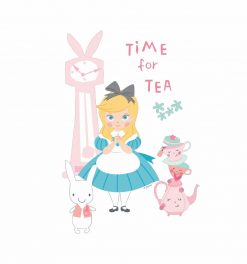 Alice In WonderlandTime For Tea Baby PNG Free Download