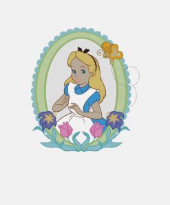 Alice in Wonderland Portrait Disney PNG Free Download