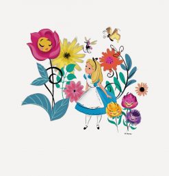 Alice in WonderlandThe Wonderland Flowers PNG Free Download