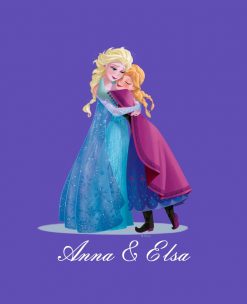 Anna and Elsa - Hugging PNG Free Download