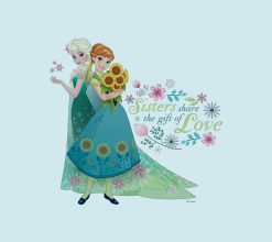 Anna and Elsa - Sister Love PNG Free Download