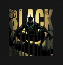 Avengers Classics - Black Panther In Tree PNG Free Download