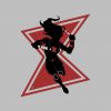 Avengers Classics - Black Widow Icon Graphic PNG Free Download