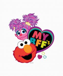 BFF Abby and Elmo PNG Free Download