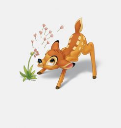 Bambi Watching Dandelion Seeds Fly PNG Free Download