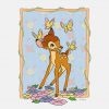 Bambi and Butterflies PNG Free Download