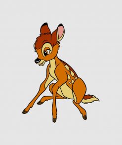 Bambi sitting PNG Free Download