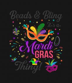 Beads and Bling It_s a Mardi Gras Thing - Mardi PNG Free Download