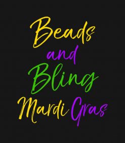Beads and Bling Mardi Gras  for Women Cute PNG Free Download