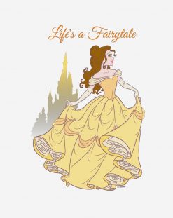 Belle & Castle Graphic PNG Free Download