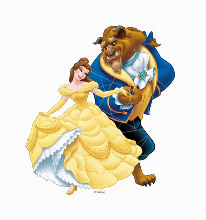 Belle and Beast PNG Free Download