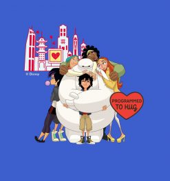 Big Hero 6 - Programmed to Hug Valentine PNG Free Download