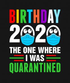 Birthday 2020 Quarantined PNG Free Download