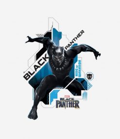 Black Panther - High-Tech Character Graphic PNG Free Download