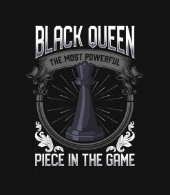 Black Queen Woman Powerful Girl Chess Piece PNG Free Download