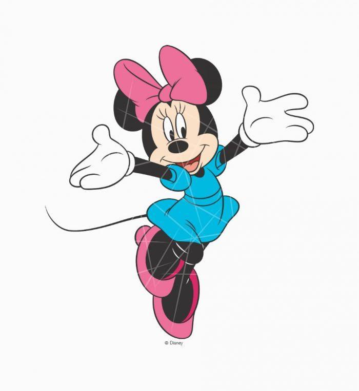 Blue Minnie - Jumping PNG Free Download