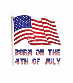 Born on the 4th of july baby PNG Free Download
