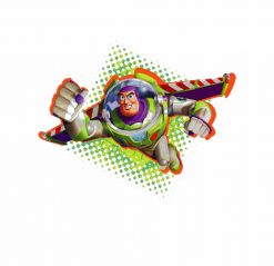 Buzz Lightyear Flying Toddler PNG Free Download