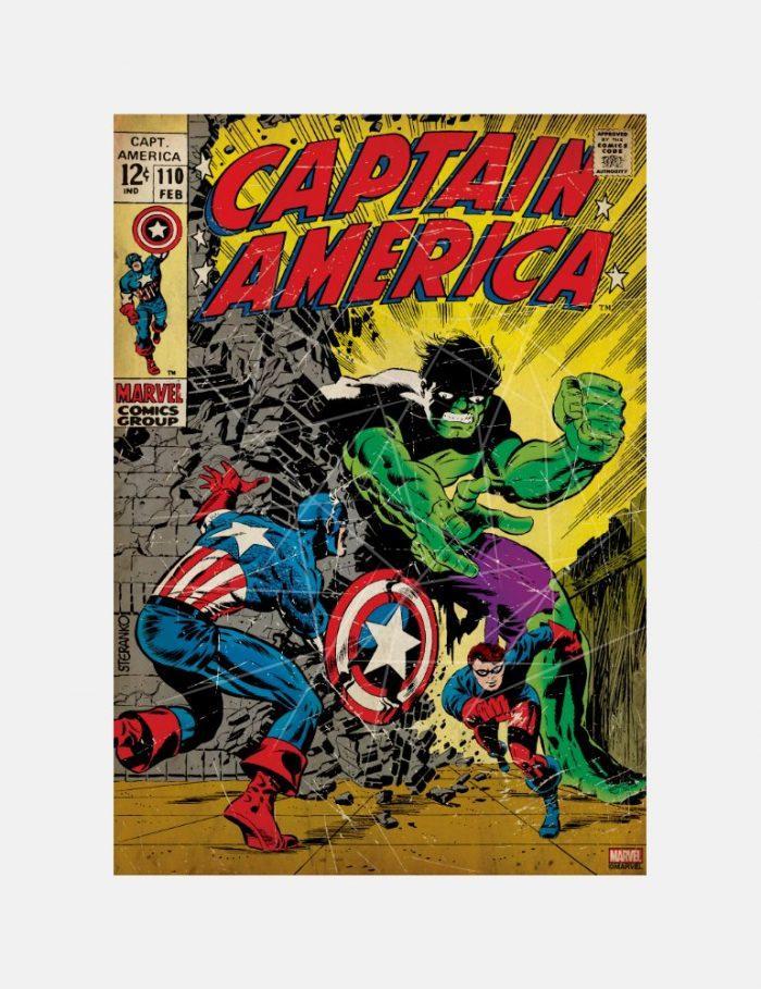 Captain America Comic #110 PNG Free Download
