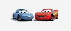 Cars Lighting McQueen and Sally Disney PNG Free Download