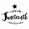 Celebrate Juneteenth PNG Free Download