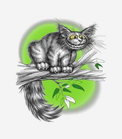 Cheshire Cat - Cute Cat PNG Free Download