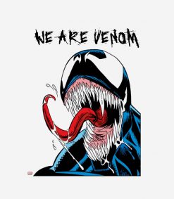 Classic Venom Lashing Tongue Comic Panel PNG Free Download