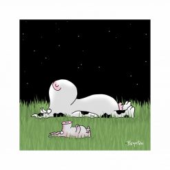Cow and Pig Meteor Watch Poster PNG Free Download