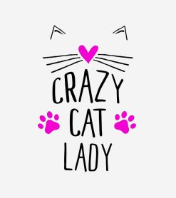 Crazy Cat Lady PNG Free Download