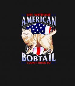 Cute Cat Mom Funny American Bobtail Tee American PNG Free Download