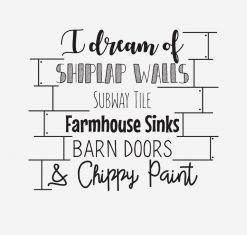Cute & Chic Farmhouse Quote PNG Free Download