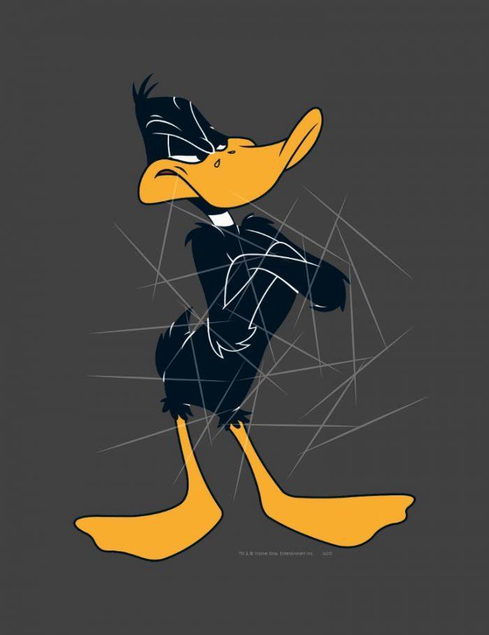 DAFFY DUCK with Arms Crossed PNG Free Download