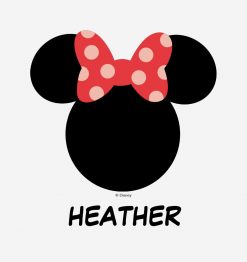 Disney Family Vacation - Minnie - Add Your Name PNG Free Download