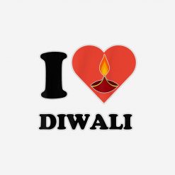 Diwali Shirt - Hindu New Year - I love Diwali T-Sh PNG Free Download