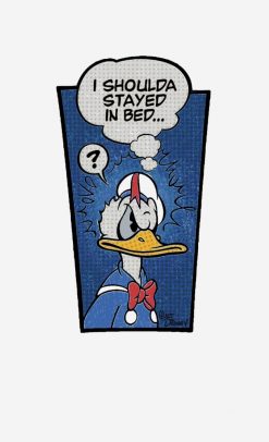 Donald Duck- I shoulda stayed in bed PNG Free Download