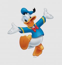 Donald Duck - Jumping PNG Free Download