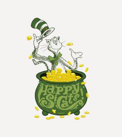 Dr. Seuss - The Cat in the Hat - Happy St. Cats! PNG Free Download