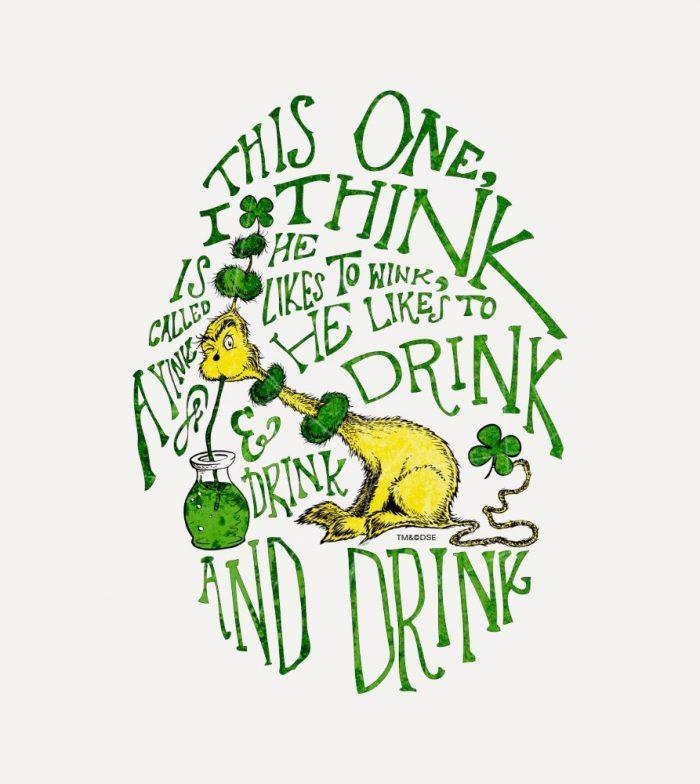 Dr. Seuss - Yink - St. Patricks Day PNG Free Download