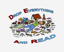 Drop Everything And Read PNG Free Download