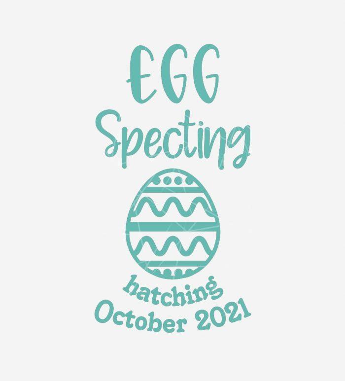 EGG - specting Easter Pregnancy Announcement PNG Free Download