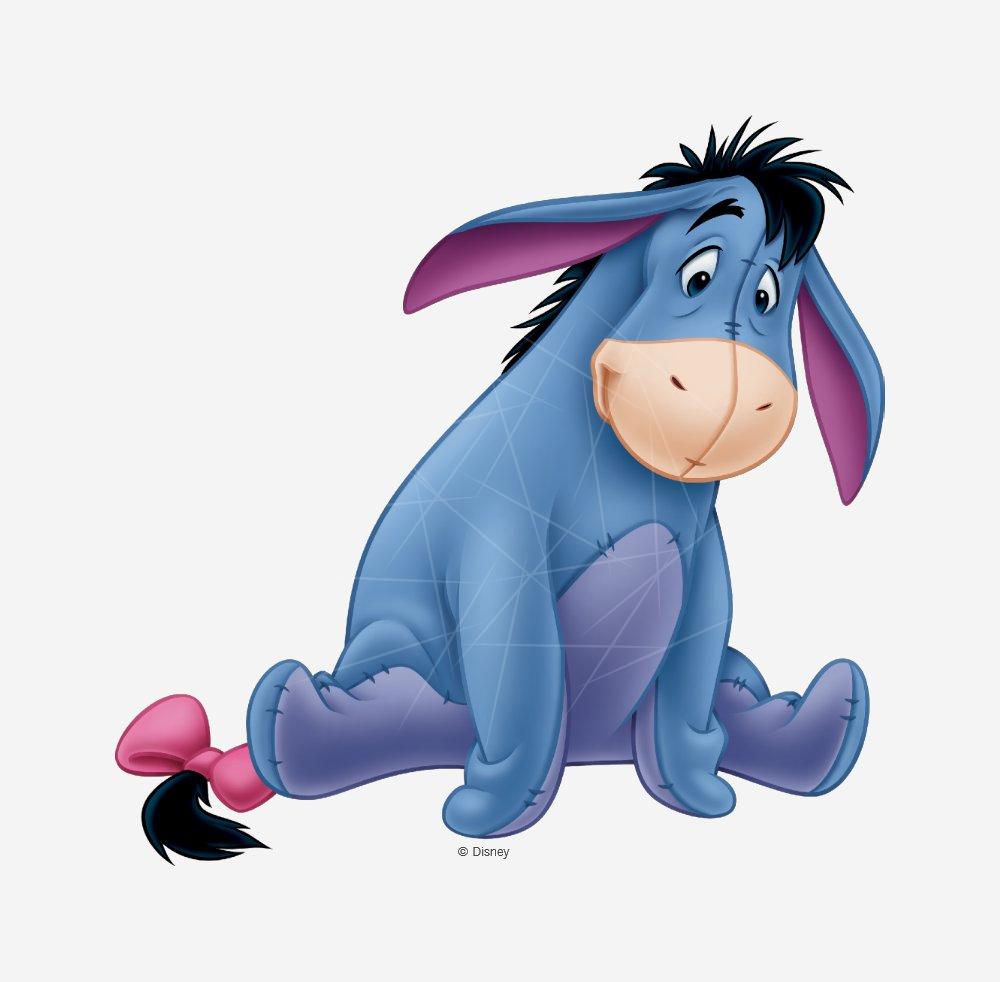 Eeyore 4 PNG Free Download - Files For Cricut & Silhouette Plus