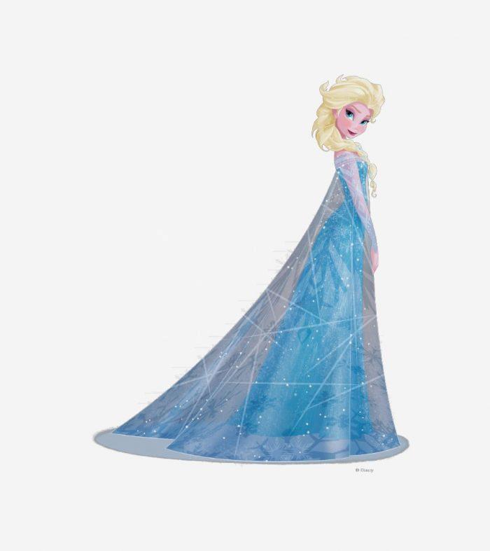 Elsa - Side Profile Standing PNG Free Download