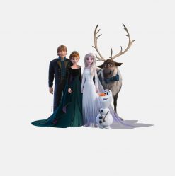 Frozen 2 - Group Pose PNG Free Download